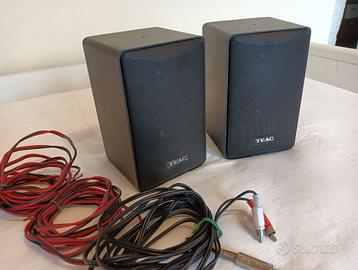 n.2 casse TEAC LS-X5 con staffe e cavi