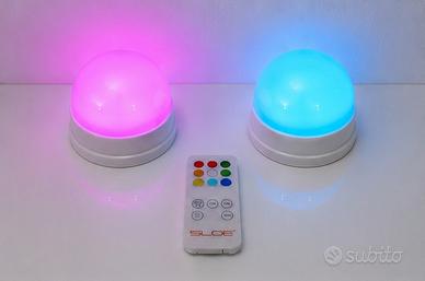 KIT 2 SLIDE Candy RGB Originali + Telecomando SLOE