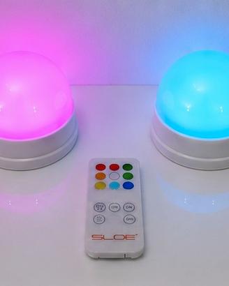 KIT 2 SLIDE Candy RGB Originali + Telecomando SLOE