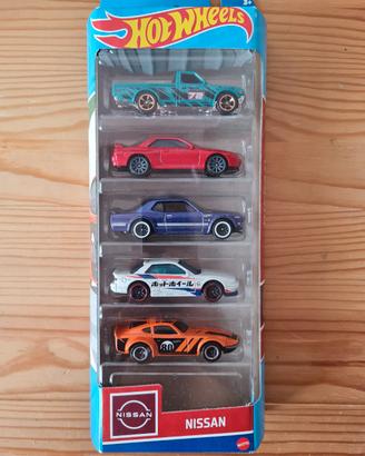 Hot wheels 5pack Nissan