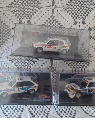 MODELLINI AUTO DA RALLY 1/43