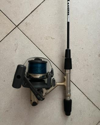 Canna + mulinello Daiwa Emblem-S 5000T