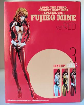 Banpresto Figure Lupin the Third Fujiko Mine Groov