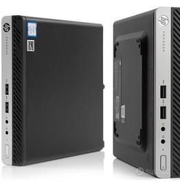 HP 400 G4 Mini PC ricondizionato intel i5 16 gb ra