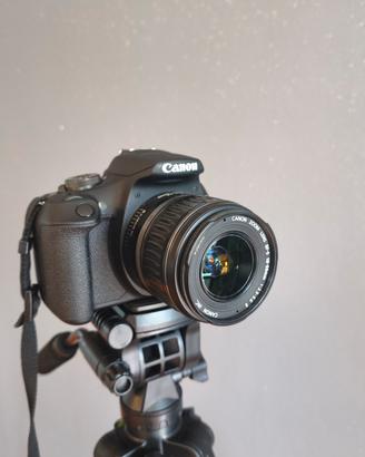 Canon EOS 2000D + 18-55mm + valigetta rigida e acc