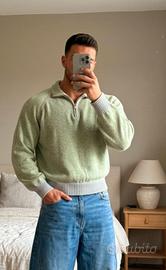 pullover uomo vintage cotone 100%