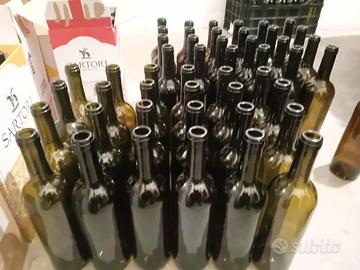 Bottiglie scure per vino rosso N. 100