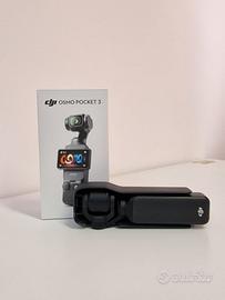 DJI Osmo Pocket 3 Standard pari al nuovo + set fil