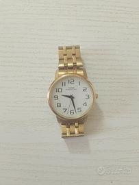 orologio placcato d'oro con placcato d'oro 