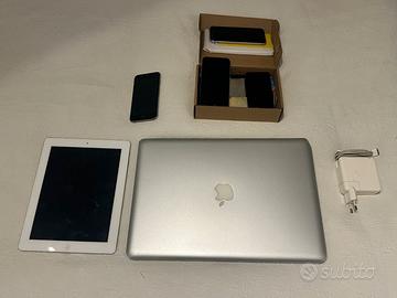 Lotto Apple MacBook Pro + iPad + 3 iPhone  + iPod