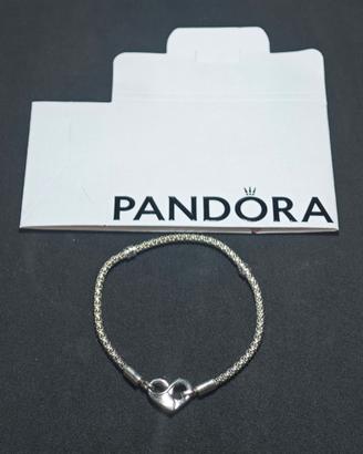 Pandora Bracciale Maglia Geometrica con Chiusura M