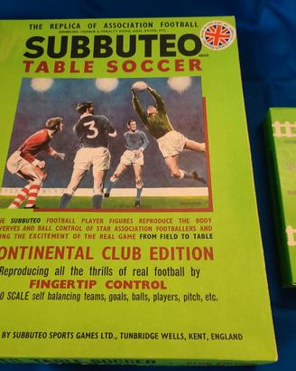 Subbuteo Continental Club Ed. anni 70 e recinzione