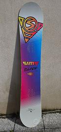 Snowboard SIMS Switch Blade 154 cm.