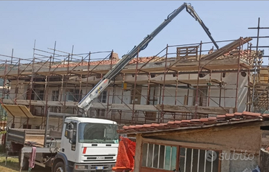 Eurocargo e 120 trilaterale con gru