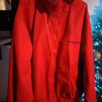 giacca anti vento rosso 