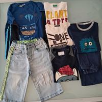 Abbigliamento per bambino 6/7 anni
