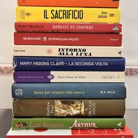 Lotto 11 libri lettura classici gialli amore libro