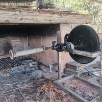 girarrosto totalmente artigianale 