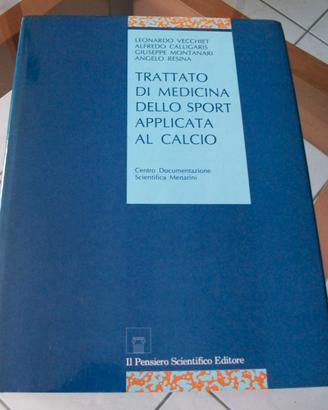libro Trattato di medicina dello sport appl calcio