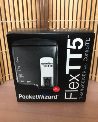 2- Pocket Wizard Flex TT5 - 1-TT1 per CANON