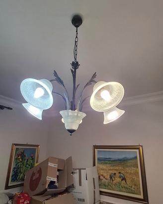 Lampadario 5 bracci