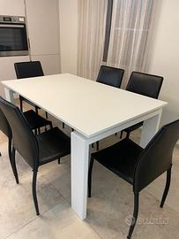 Tavolo allungabile 160x90 bianco