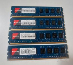 memoria RAMKuesuny  DDR3 4GB