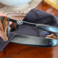 Occhiali da sole Chanel originali specchiati