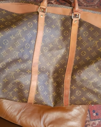 Louis Vuitton keepall 60 vintage anni 80  valigia
