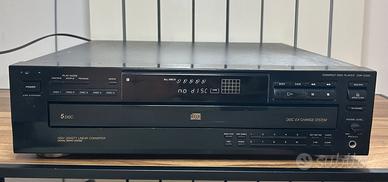 Sony CDP-C335 Lettore CD Hi-Fi 5 Dischi 