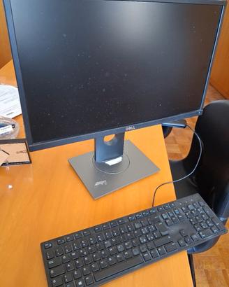 monitor dell + tastiera