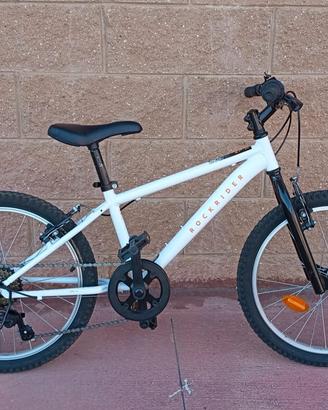 Bicicletta Mountain bike, 6 marce, bianca