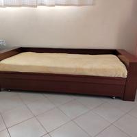 Divano letto struttura in legno (consegna gratis)