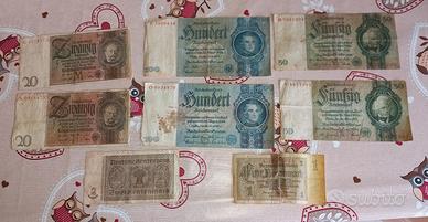 Banconote Marchi tedeschi war II