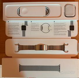 Apple watch acciaio 44 serie bracciale maglie Telefonia In - Main Image