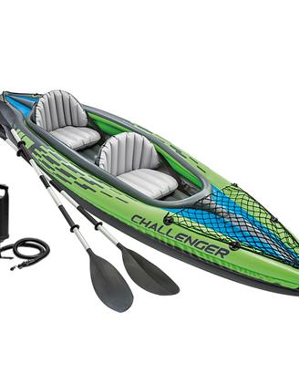 Canoa Gonfiabile Challenger K2, 2 posti, 351x76x38