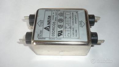 Filtro EMI monofase 5 Ampere Delta modello 05DRCG5