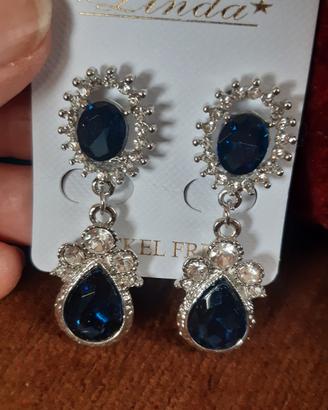 2 paia orecchini a clip Nuovi 