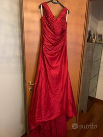 Abito da sposa rosso