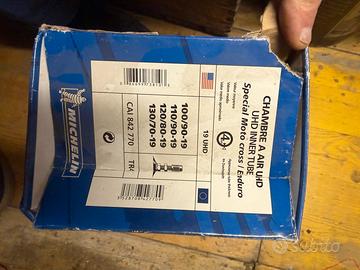 Camere d’aria MICHELrinforzate mm4 una 18 e una 19