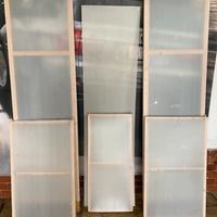 # Armadio Ikea 180x85x50 legno e plexiglass