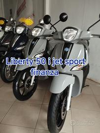 COME NUOVO PIAGGIO LIBERTY50IJET SPORT +ANTIF+
