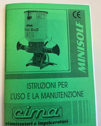 impolveratore -  per vigneto