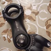 Attacco manubrio regolabile MTB PIPE PIPETTA NUOVO