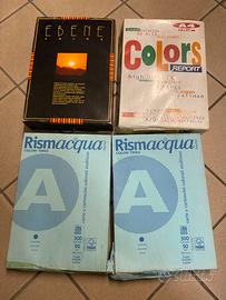 Risme carta A4 colorata