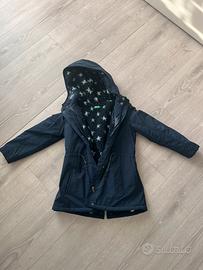 Parka benetton blu