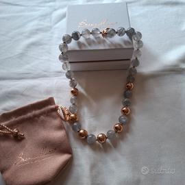 collana Bronzallure nuova pietre naturali