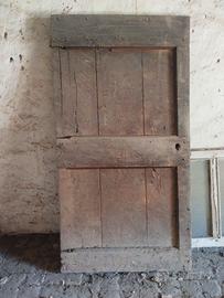 portone  1battente in castagno