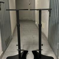 Quiklok bs402 coppia piedistalli monitor