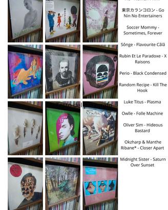 Collezione 60 Vinili Indie, Elettronica, Funk / 33